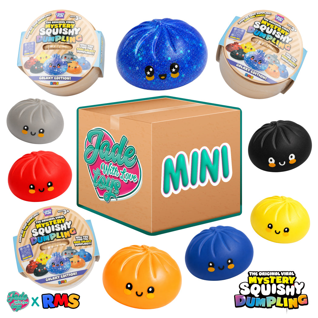Galaxy Edition Mystery Squishy Dumpling Mini Box – 3 Pack