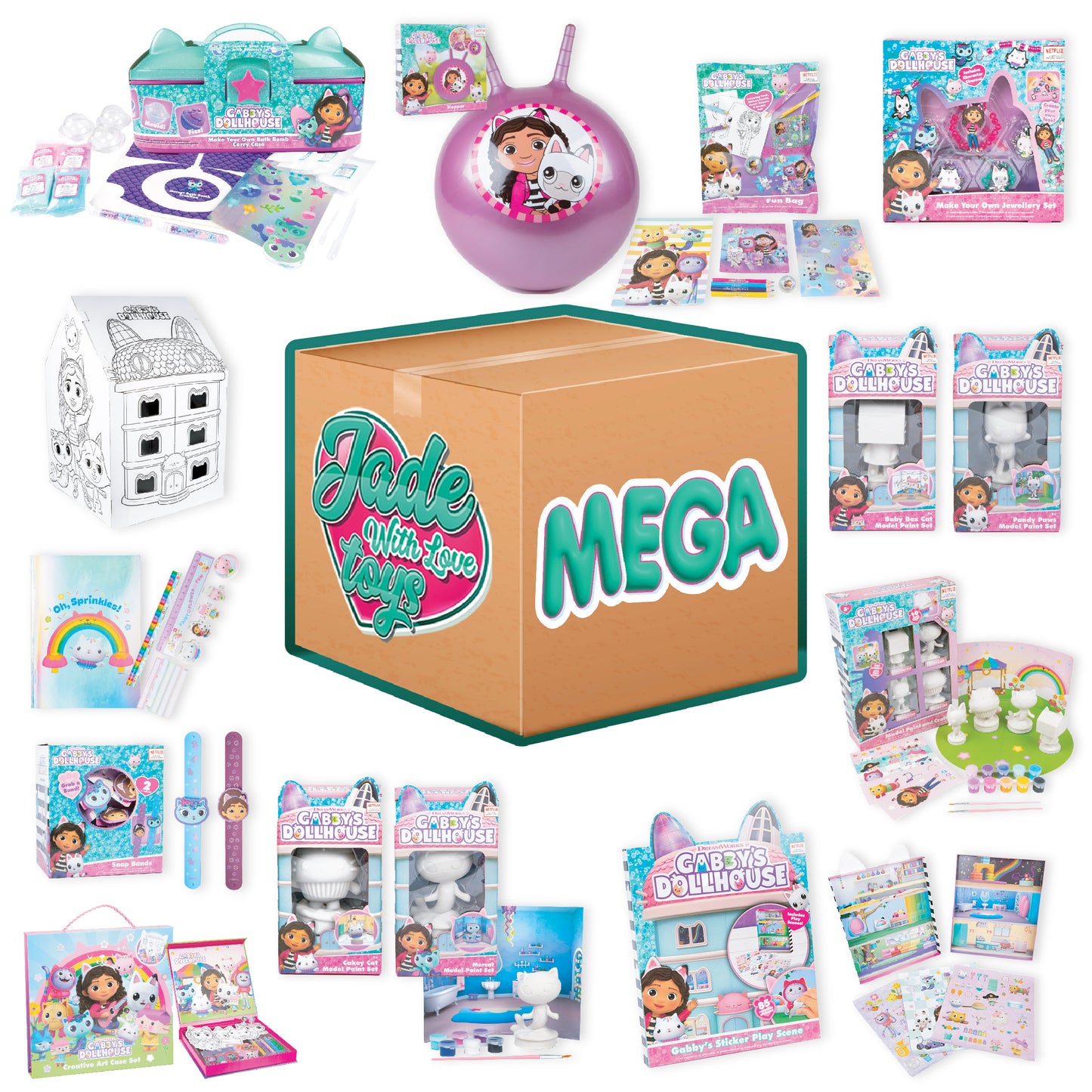 Gabbys Dollhouse Mega Box