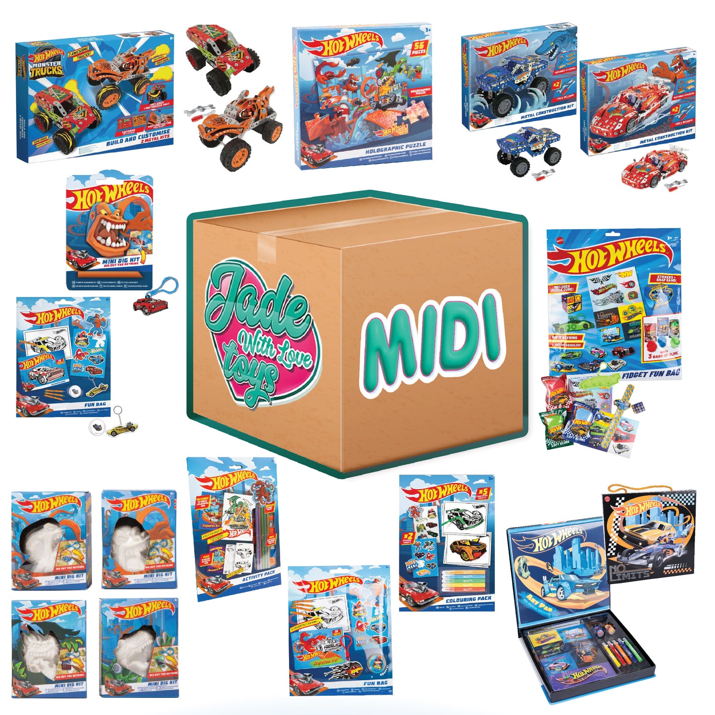 Hot Wheels Midi Box