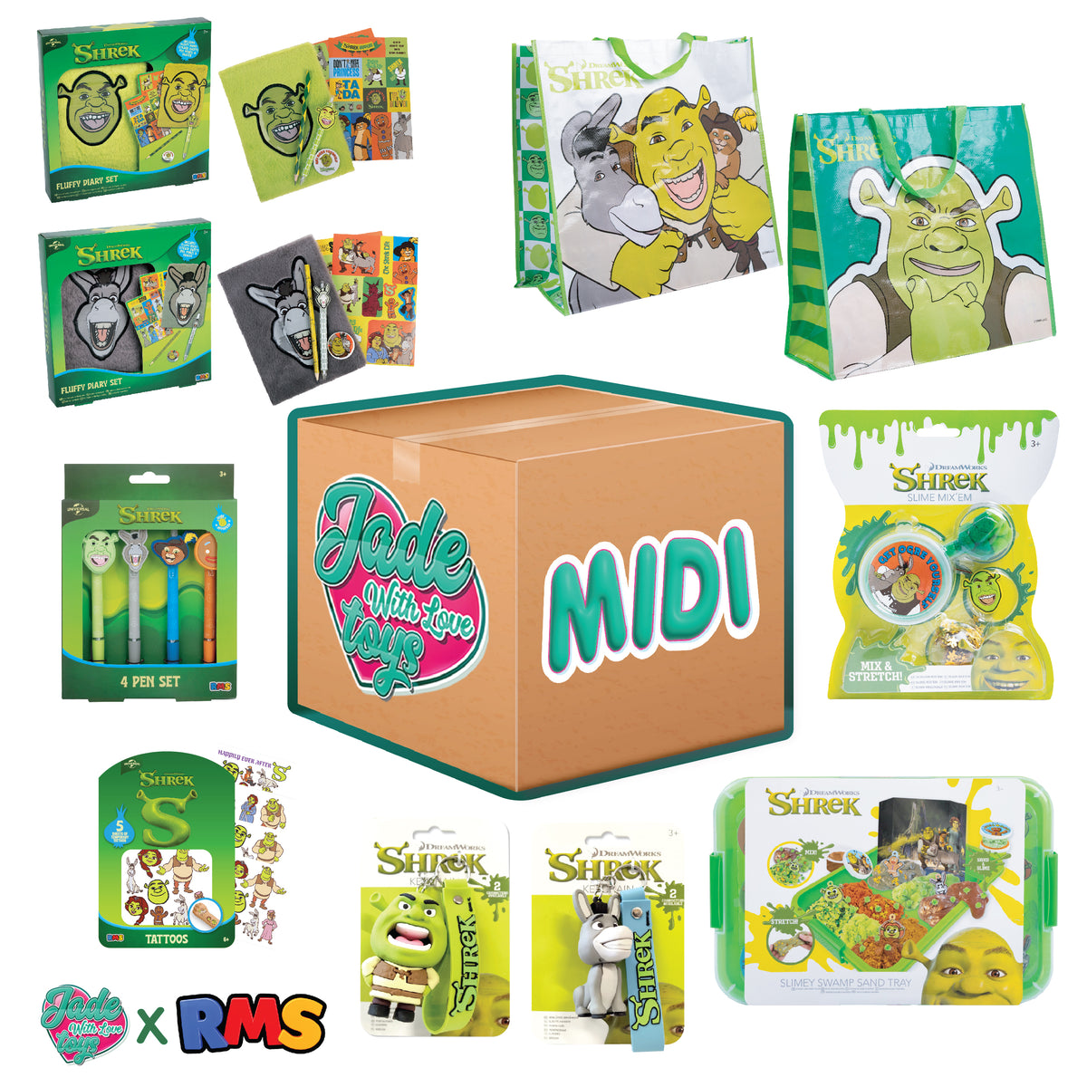 Shrek Midi Mystery Box – 7 Items